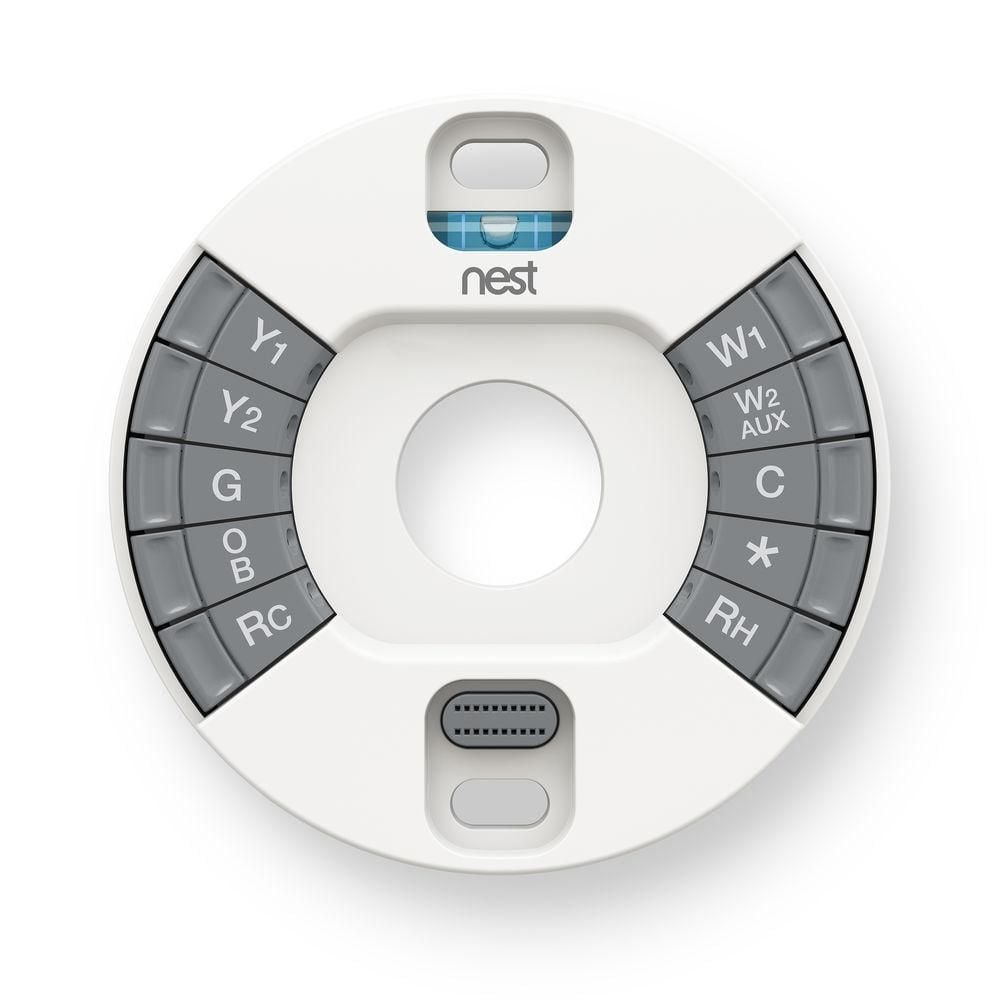 Google Nest T3017US Learning Thermostat 3rd Generation, White T3017US by Google Nest