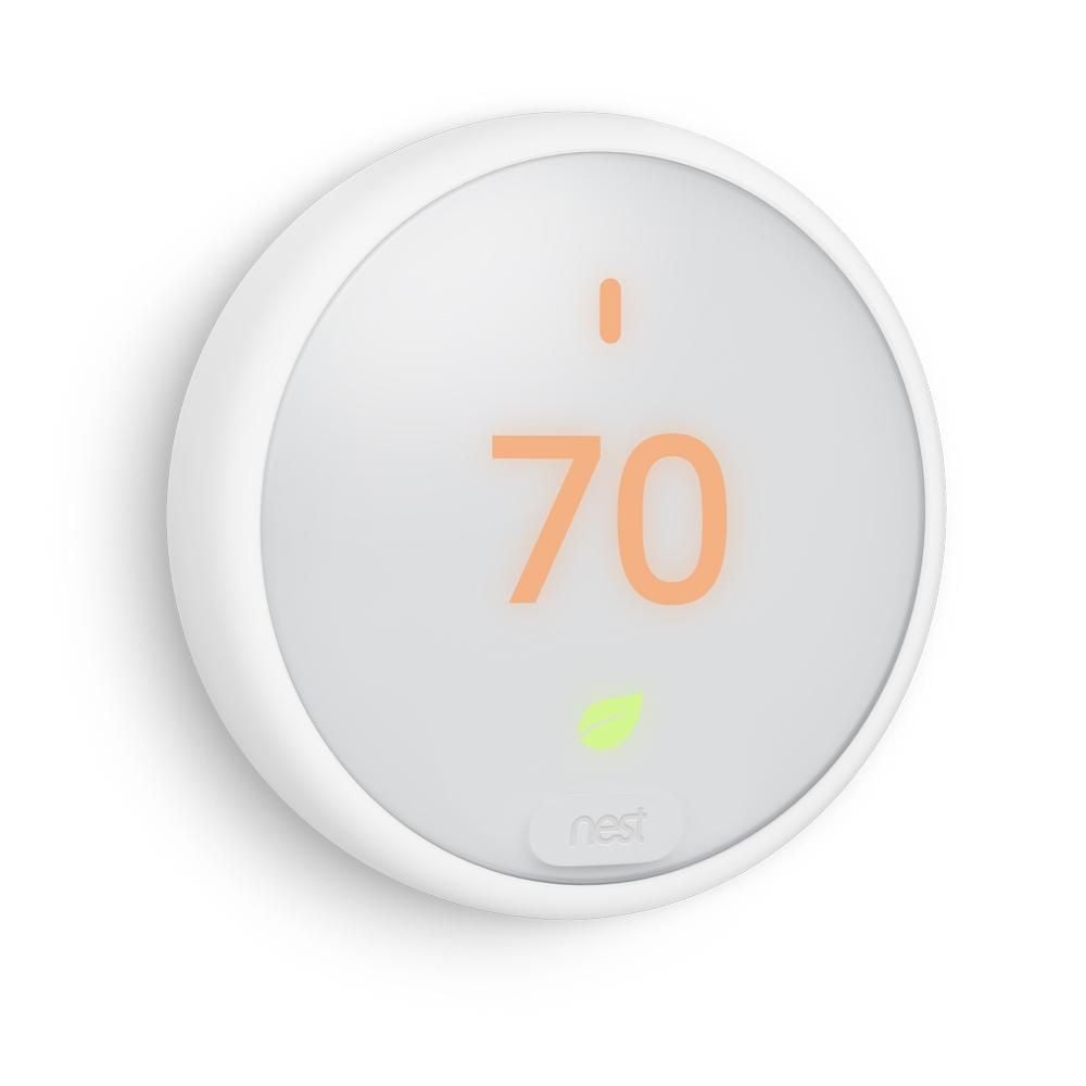 Google Nest T4001ES Thermostat E, White T4001ES by Google Nest