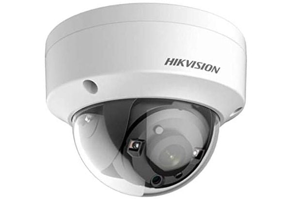 Hikvision DS-2CE57U1T-VPITF-2.8MM 3840 X 2160 HD-TVI/AHD/CVI Analog IR Outdoor Dome Camera, 2.8mm Lens DS-2CE57U1T-VPITF-2-8mm by Hikvision